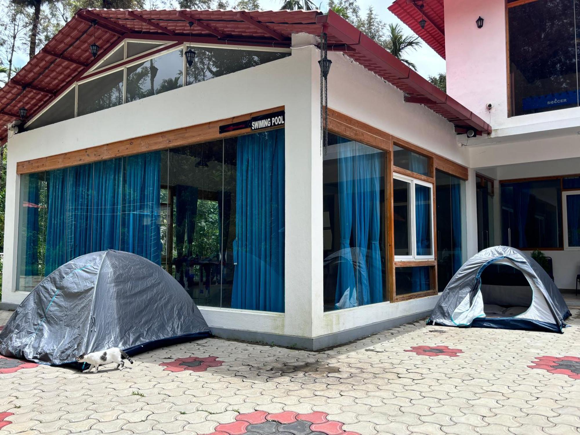 Ecstasy Tent Stay With Swimming Pool & Common Washroom Chikmagalūr Buitenkant foto