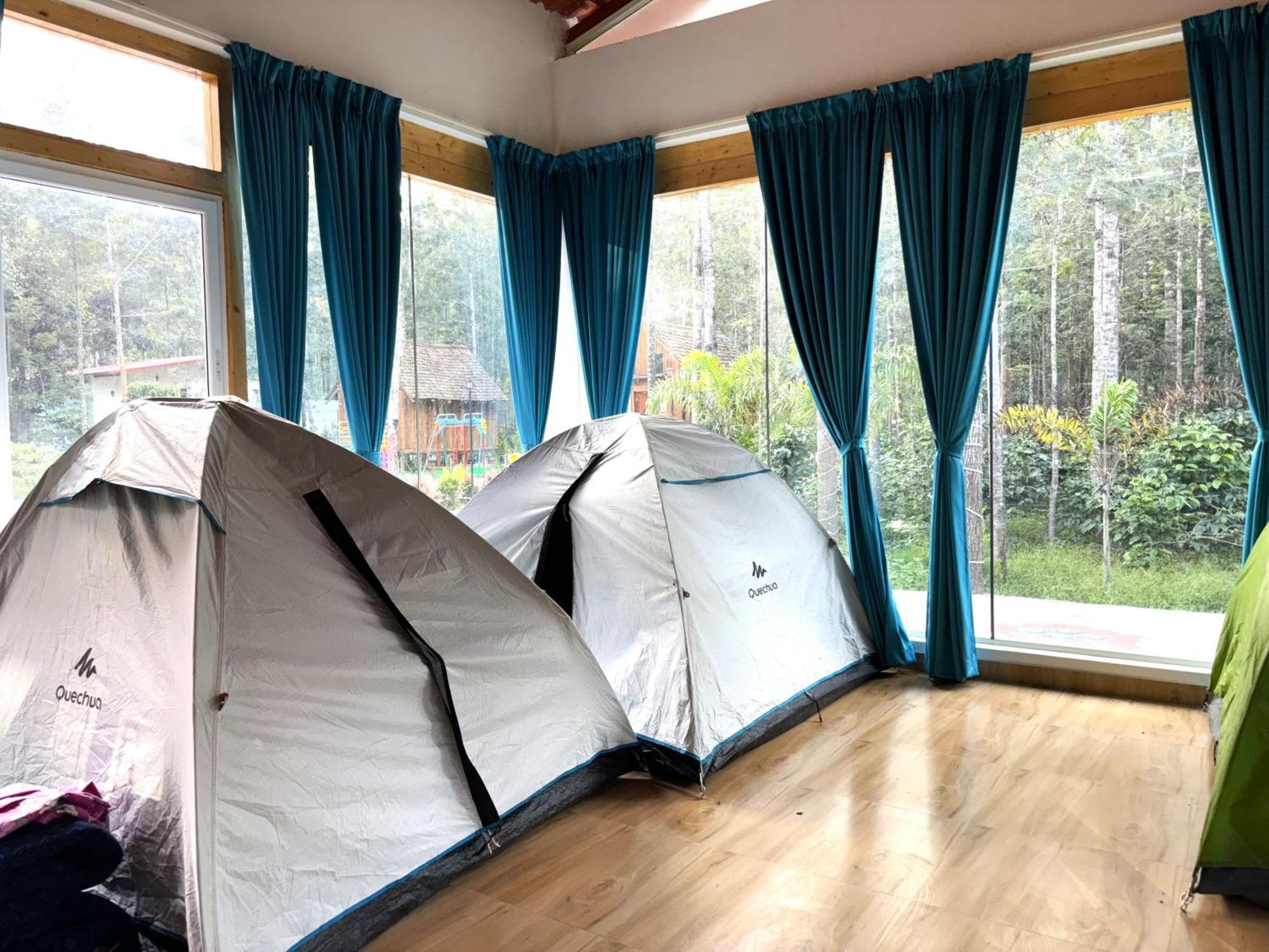Ecstasy Tent Stay With Swimming Pool & Common Washroom Chikmagalūr Buitenkant foto